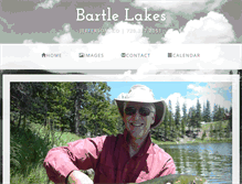 Tablet Screenshot of bartlelakes.com